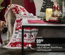 Europris Sherpapledd, NOK 99.9 tilbud