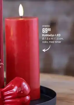 Europris Kubbelys LED, NOK 69.9 tilbud