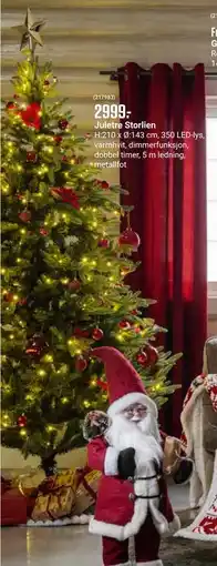 Europris Juletre Storlien, NOK 2999 tilbud