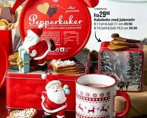 Europris Kakeboks med julemotiv tilbud