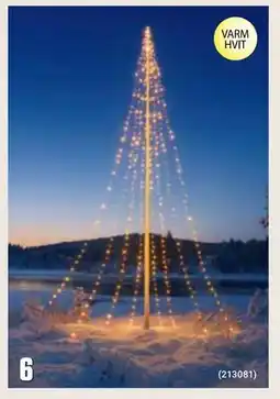 Europris Østerdalen flaggstanglys, NOK 499 tilbud