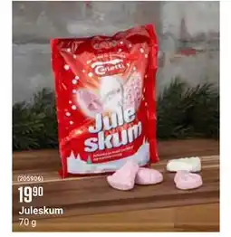 Europris Juleskum, NOK 19.9 tilbud