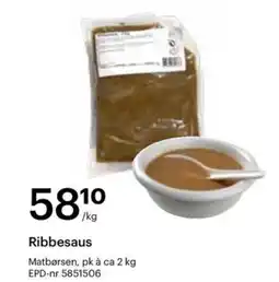 Storcash Ribbesaus tilbud