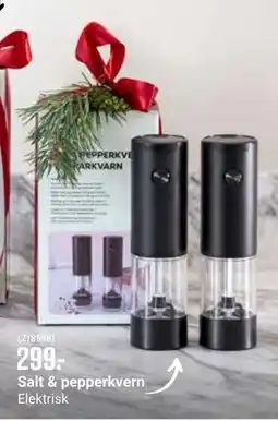 Europris Salt & pepperkvern, NOK 299 tilbud