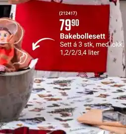 Europris Bakebollesett, NOK 79.9 tilbud