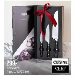 Europris Knivsett, NOK 299 tilbud