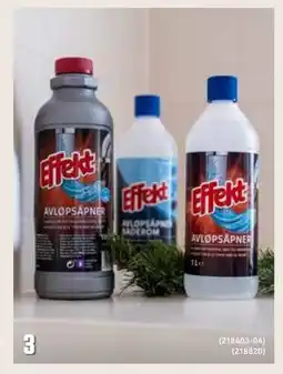 Europris Effekt avløpsåpner tilbud