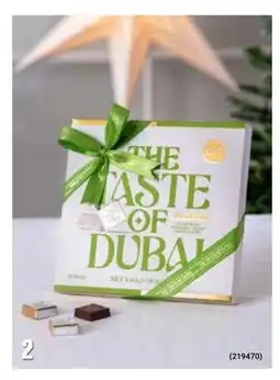 Europris Dubai konfektsjokolade, NOK 199 tilbud