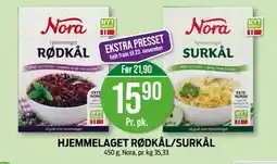 Kiwi HJEMMELAGET RØDKÅL/SURKÅL, NOK 15.9 tilbud