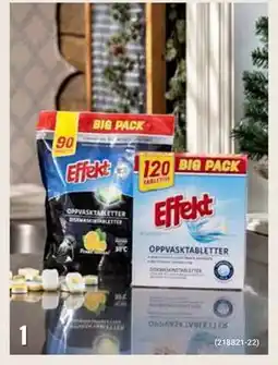 Europris Effekt oppvasktabletter, NOK 99.9 tilbud