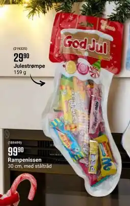 Europris Julestrømpe, NOK 29.9 tilbud