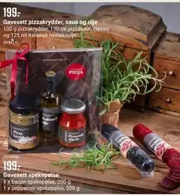 Europris Gavesett spekepølse, NOK 199 tilbud