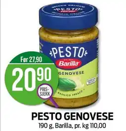 Kiwi PESTO GENOVESE, NOK 20.9 tilbud