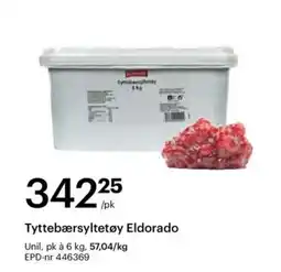 Storcash Tyttebærsyltetøy Eldorado tilbud