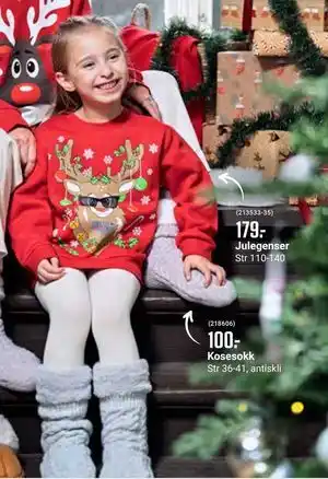 Europris Julegenser, NOK 179 tilbud