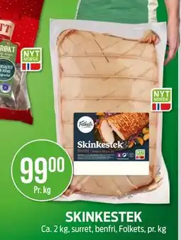 Kiwi SKINKESTEK, NOK 99 tilbud