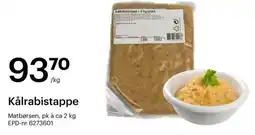 Storcash Kålrabistappe tilbud