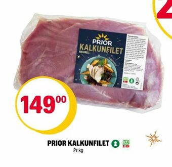 Coop Extra Prior kalkunfilet tilbud