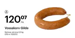 Storcash Vossakorv Gilde tilbud