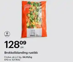 Storcash Brokkoliblanding rustikk tilbud