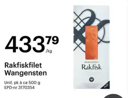 Storcash Rakfiskfilet Wangensten tilbud
