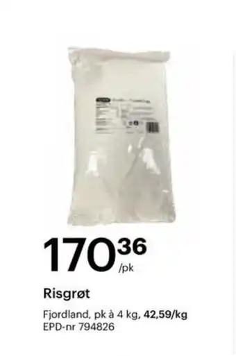 Storcash Risgrøt tilbud