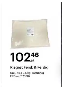 Storcash Risgrøt Fersk & Ferdig tilbud