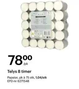 Storcash Telys 8 timer tilbud