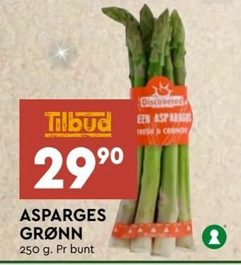 Coop Mega Asparges grønn tilbud