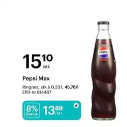 Storcash Pepsi Max tilbud