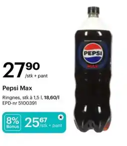 Storcash Pepsi Max tilbud