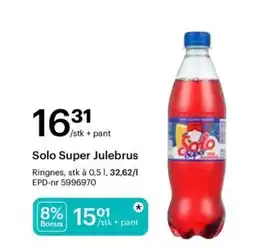 Storcash Solo Super Julebrus tilbud