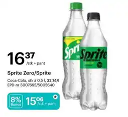 Storcash Sprite Zero/Sprite tilbud