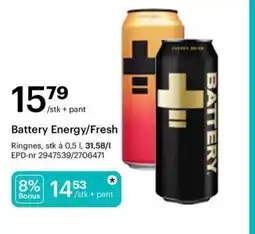 Storcash Battery Energy/Fresh tilbud