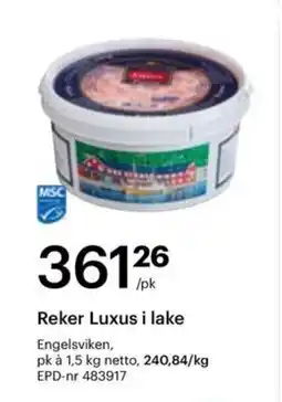 Storcash Reker Luxus i lake tilbud