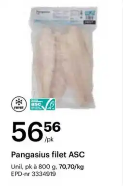 Storcash Pangasius filet ASC tilbud