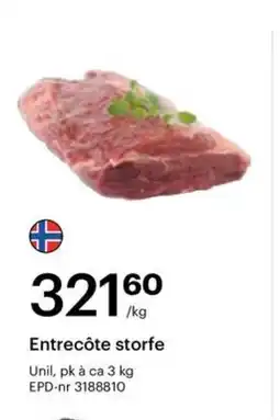 Storcash Entrecôte storfe tilbud