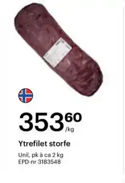 Storcash Ytrefilet storfe tilbud