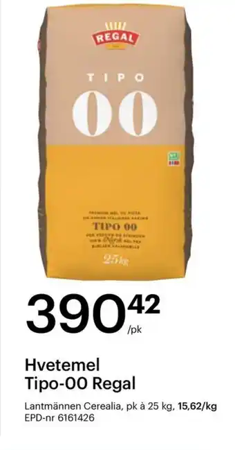 Storcash Hvetemel Tipo-00 Regal tilbud