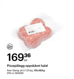Storcash Pizzapålegg oppskåret halal tilbud