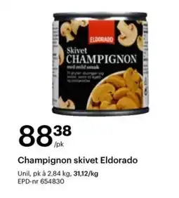 Storcash Champignon skivet Eldorado tilbud