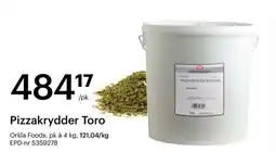 Storcash Pizzakrydder Toro tilbud