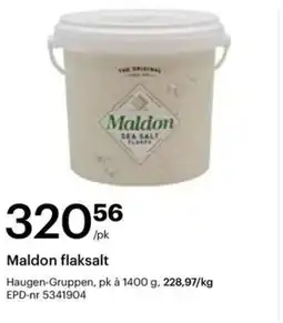 Storcash Maldon flaksalt tilbud
