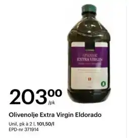 Storcash Olivenolje Extra Virgin Eldorado tilbud