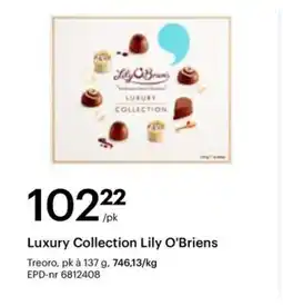 Storcash Luxury Collection Lily O'Briens tilbud