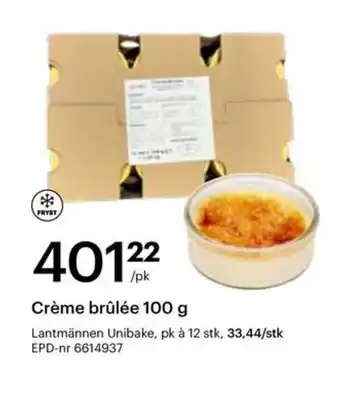 Storcash Crème brûlée tilbud