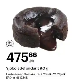 Storcash Sjokoladefondant tilbud