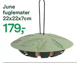 Felleskjøpet June fuglemater 22x22x7cm tilbud
