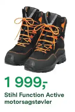 Felleskjøpet Stihl function active motorsagstøvler tilbud