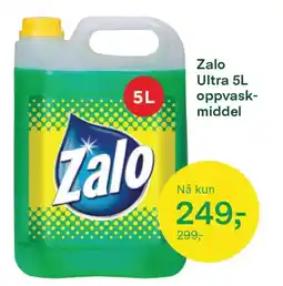Felleskjøpet ZALO Ultra 5L oppvask- middel tilbud